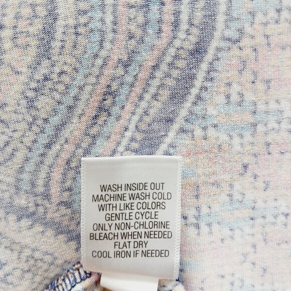 T-Shirt Size L Boho Global Bazaar Whimsycore Resort Chic Boho Bold Edgy Vacation - Picture 10 of 13